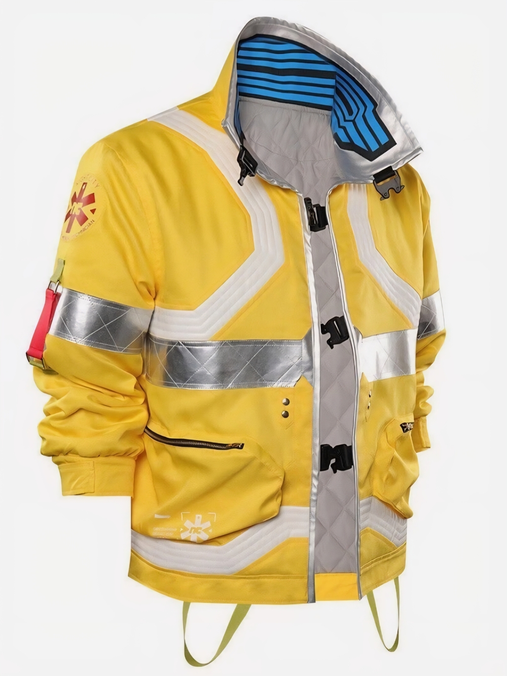 David Martinez Yellow Jacket Cosplay Costume Halloween Carnival Party Coat - Picture 4 of 11